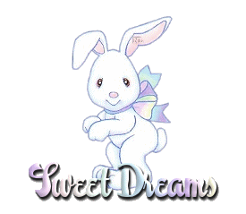 Biały króliczek słodkich snów